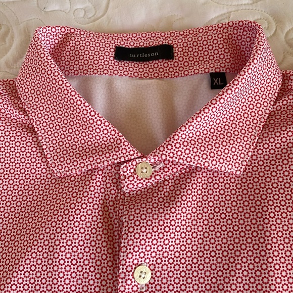 Turtleson Short Sleeve Golf Jersey Size XL - Picture 2 of 5